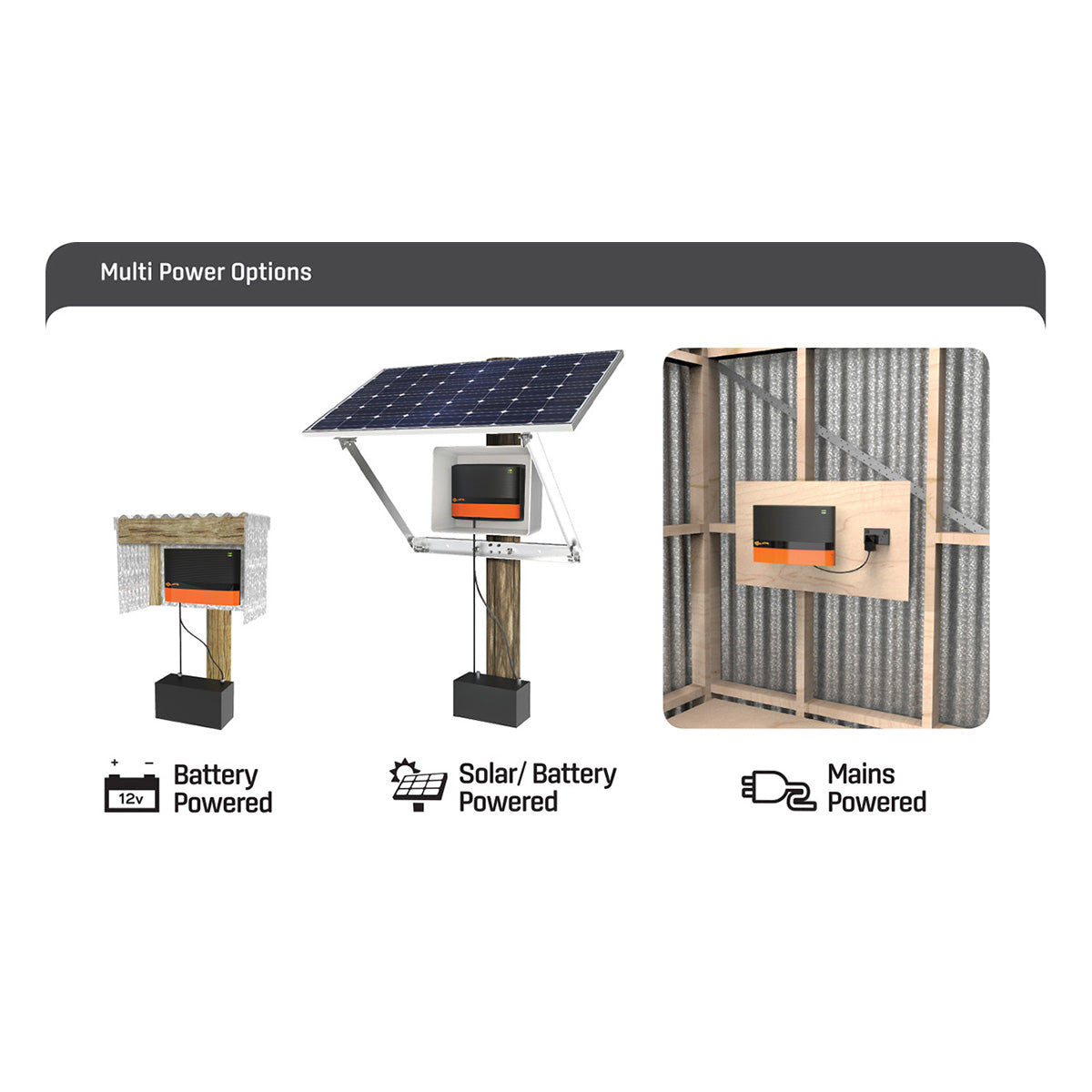ENERGIZADOR MBS1000i - 10J/40Ha/135Km