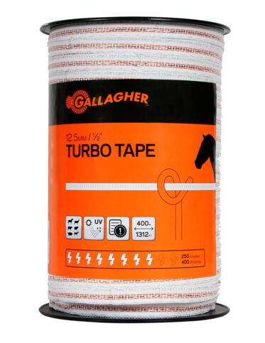 CINTA TURBO BLANCO PLANO 12,5MMX400M