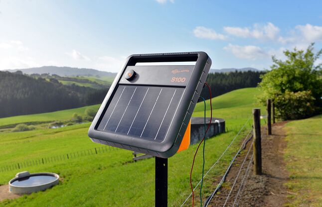 ENERGIZADOR SOLAR S100 - 1J/4Ha/10Km