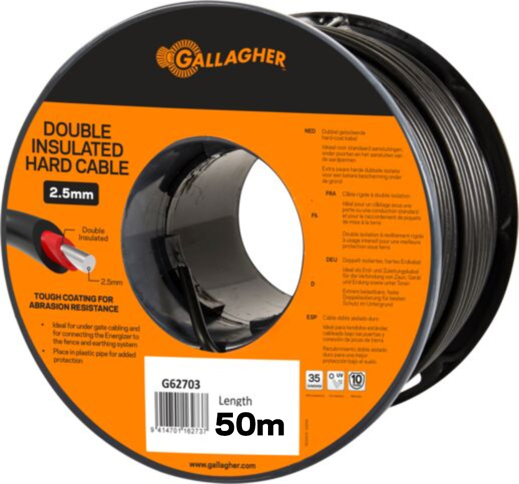 CABLE SUBTERRANEO PARA CERCOS 2.5MM 50M