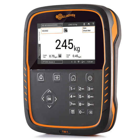 Monitor de Pesaje TW1 Gallagher