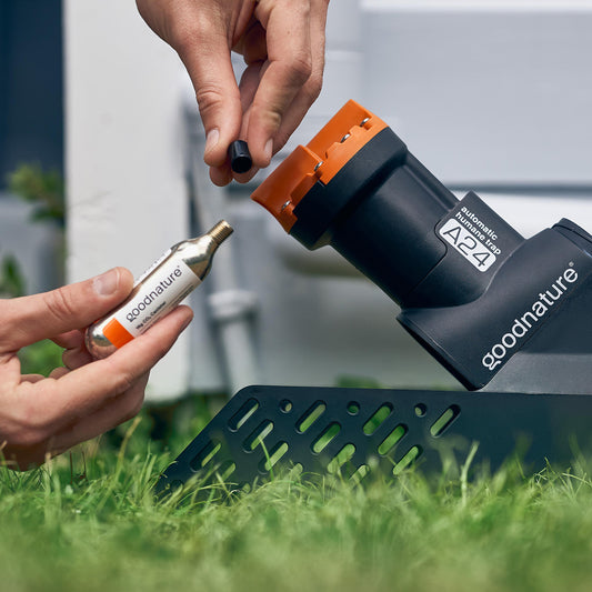 5 CILINDROS DE CO2 PARA TRAMPA DE ROEDORES AUTOMÁTICA A24